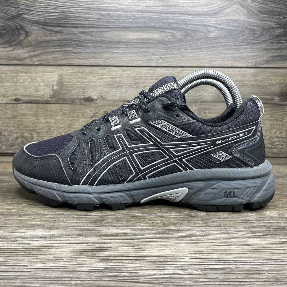 Asics Gel Venture 7 Women -  Size 8- Black - 1012A477 (17-191) - Picture 2 of 11